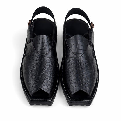CROCODILE BLACK KAPTAN