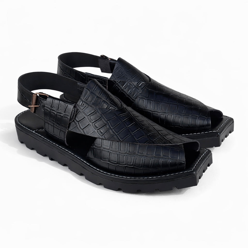 CROCODILE BLACK KAPTAN