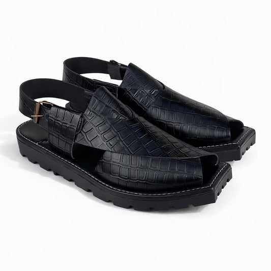CROCODILE BLACK KAPTAN